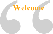 Welcome